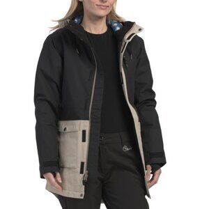 AIRBLASTER Black/Sand Stay Warm Stay Wild Parka